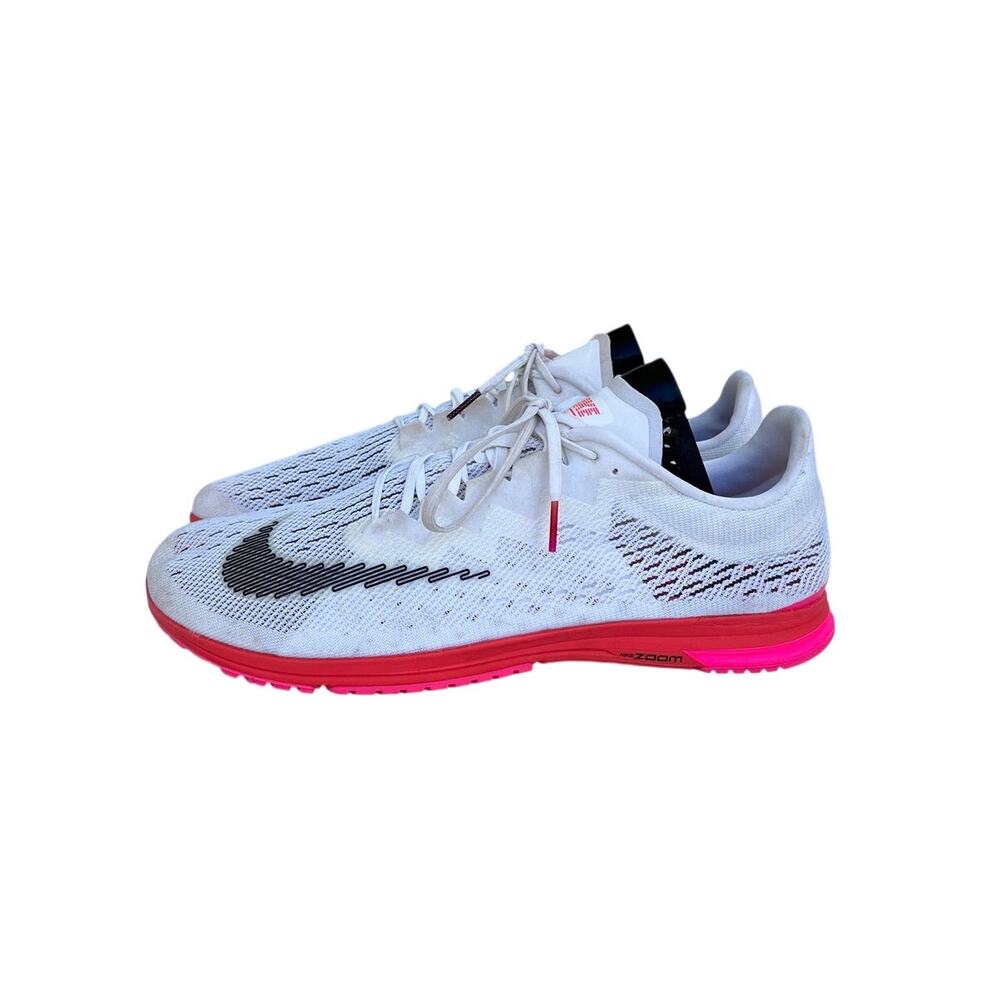 Nike Women's White Black Pink Running Sneakers